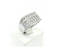 Anello Valentina Callegher Donna in Oro bianco Diamante 2.80 Ct 10710*S - 10710*S